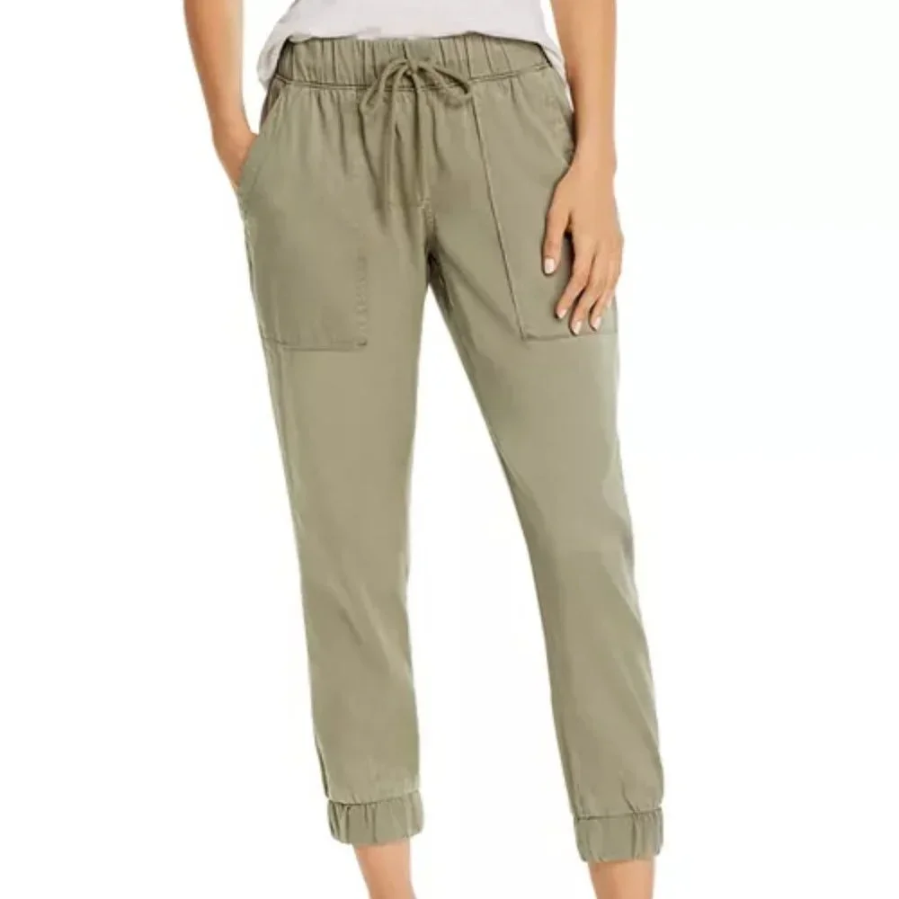 Bella Dahl Olive Green Joggers - Picture 2 of 7